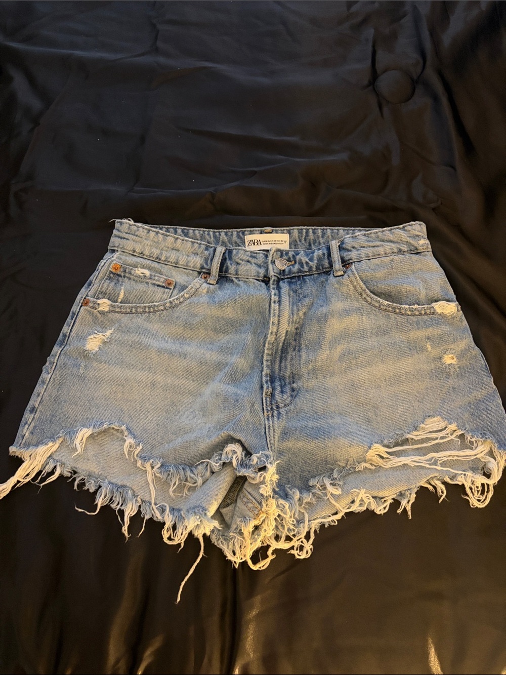 Zara denim shorts